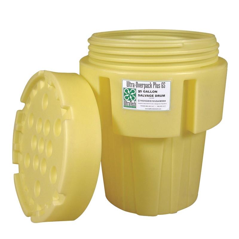 ULTRA OVERPACK PLUS 65 GALLON YELLOW - Tagged Gloves